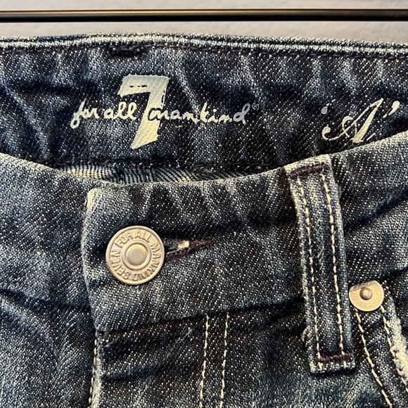 7 For Al Mankind Y2K A Pocket Denim Jeans - Picture 6 of 10